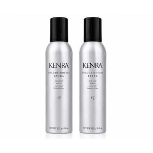 Kenra Volume Mousse Extra 17 Firm Hold Styling Foam 8.0 Fl Oz Lot of 2